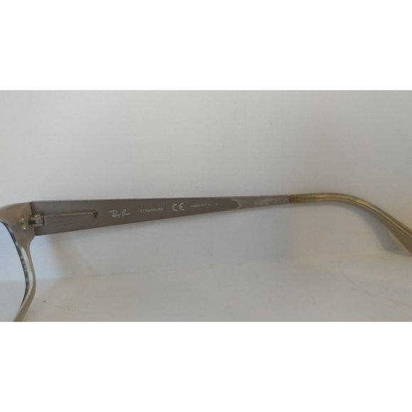 Authentic Ray Ban RB 5142 2327 52*17*145* Silver & Brown Sunglass/Eyeglass Frame - Picture 3 of 5